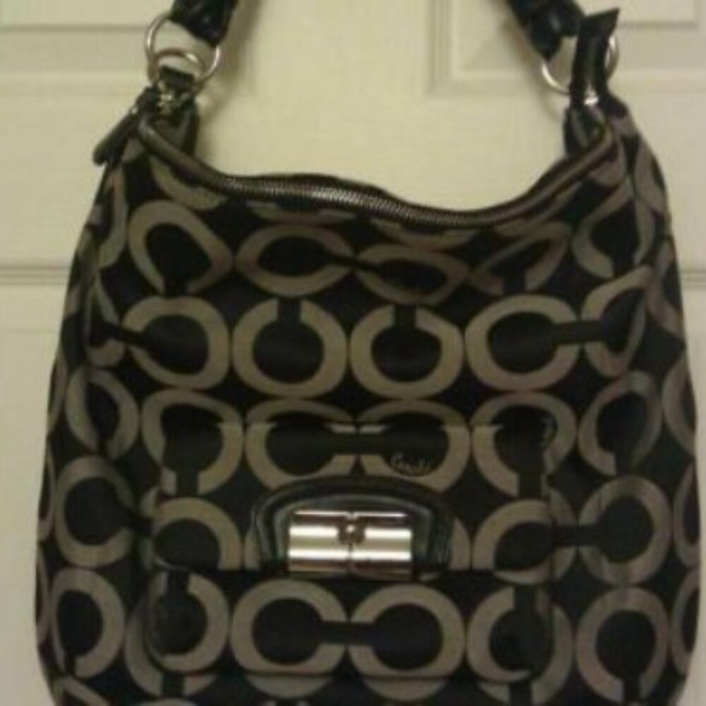 Coach Kristin Op Art Hobo 14761